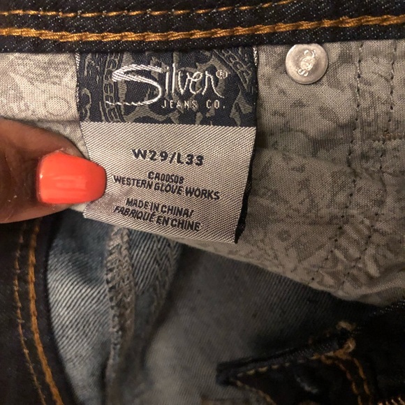 Silver Jeans💕 - Picture 4 of 4